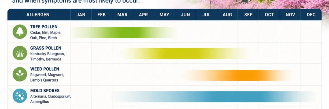 allergy calendar